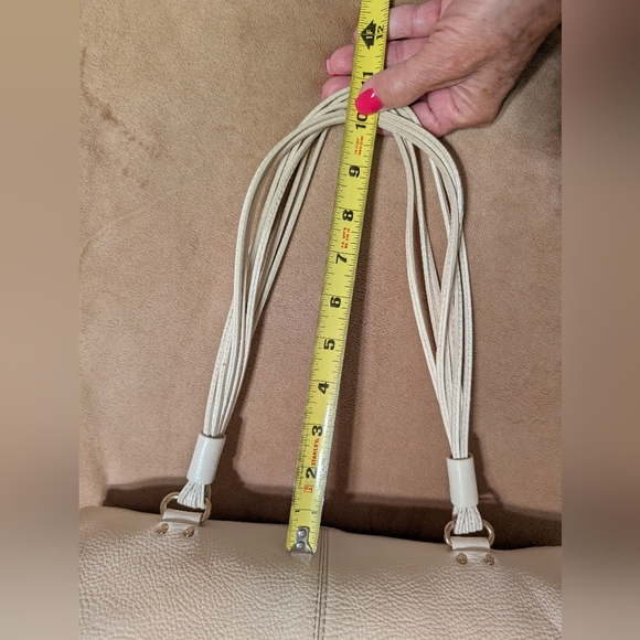 Kate Spade® NY Barrel Bag Added Tinsel & Silver Spade Charms With Key Ring - Picture 6 of 16